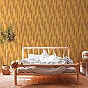 AS Creation Hygge 2 Vliestapete Pampasgras (Gelb/Gold, Floral, 10,05 x 0,53 m) | BAUHAUS