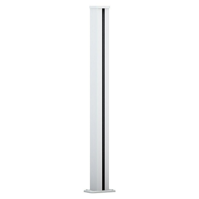 Dioco Smartwall Poste para valla  (Altura: 100 cm, Blanco)
