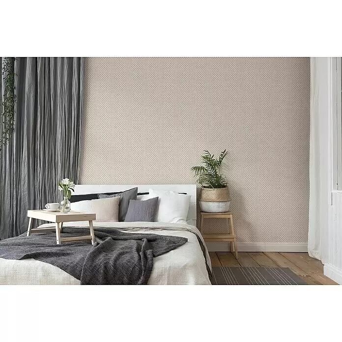 A.S. Création Trendwall 2 Vliestapete Art Deco klein - Kontrast-Rosa, Grafisch, 10,05 x 0,53 m - Stimmungsaufnahme