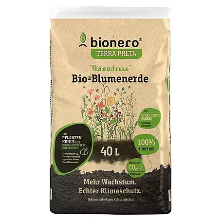 bionero  Blumenerde Bienenschmaus