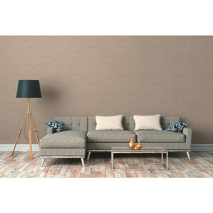 A.S. Création Desert Lodge Vliestapete Krakelee-Fliese (Sand, Fliesenoptik, 10,05 x 0,53 m) | BAUHAUS