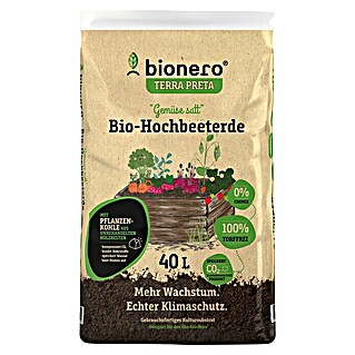bionero Terra Preta Bio-Hochbeeterde Gemüse satt (40 l)