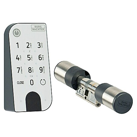 Burg-Wächter Elektronisches Türschloss secuENTRY easy 7601 PIN (Bedienung: Über App)