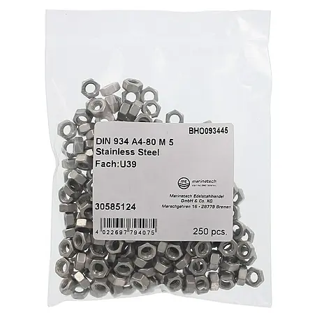 Marinetech  Sechskantmutter