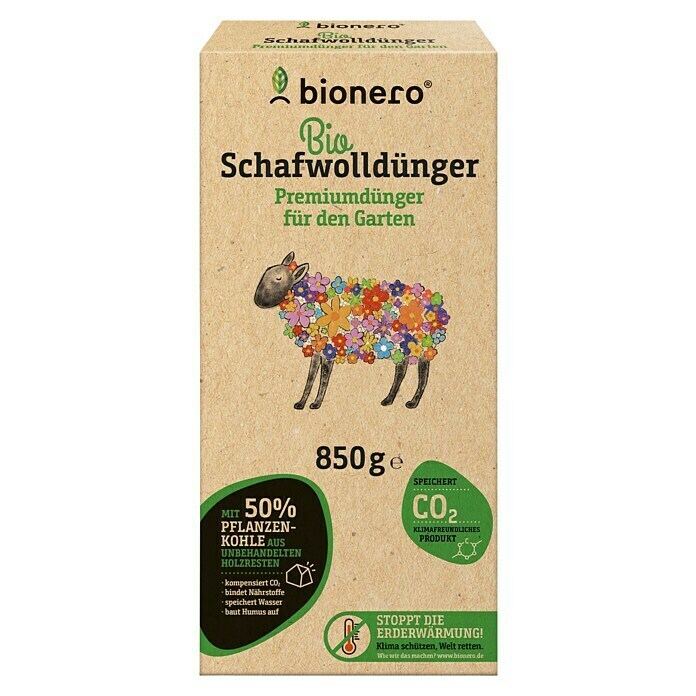 bionero Bio-Schafwolldünger (850 g)