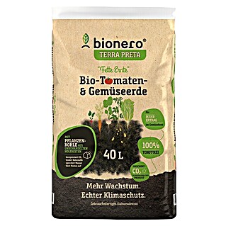 bionero Terra Preta Tomaten- & Gemüseerde fette Ernte (40 l)