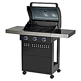 Grillstar Gasgrill Atlanta II 300 (Grillfläche (B x T): 62 x 41,5 cm, 10,5 kW, Anzahl Brenner: 3)