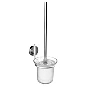 WC-Bürstengarnitur Wire (Zamak, Weiß/Chrom)