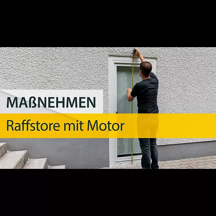 Schellenberg Raffstore Express - 170 x 160 cm - Anleitung zum Ausmessen des Raffstore Express
