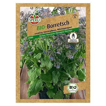 Sperli  Kräutersamen Bio Borretsch