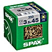 Spax Tornillo universal (Ø x L: 3,5 x 45 mm, Rosca completa, 350 uds.)
