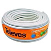 Cable coaxial (20 m, Blanco, Diámetro: 7 cm)