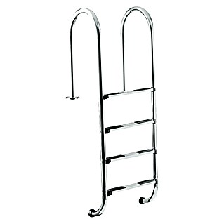 Poolleiter (Anzahl Tritte: 4 Stk., Höhe: 150 cm, Edelstahl)