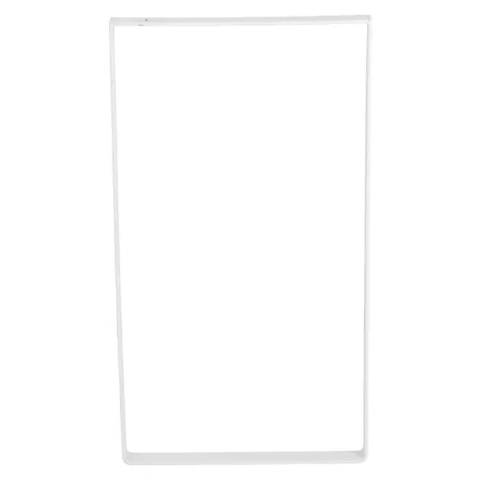 Möbelfuß Strong - L x B x H: 4 x 38,5 x 71 cm, Traglast: 150 kg, Stahl, Weiß