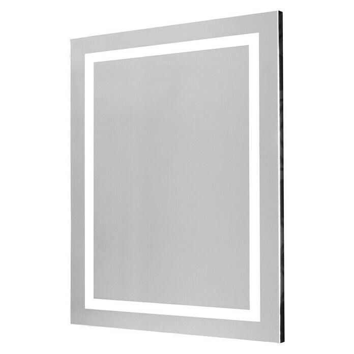 Space LED-Lichtspiegel (60 x 80 cm, Schalter)