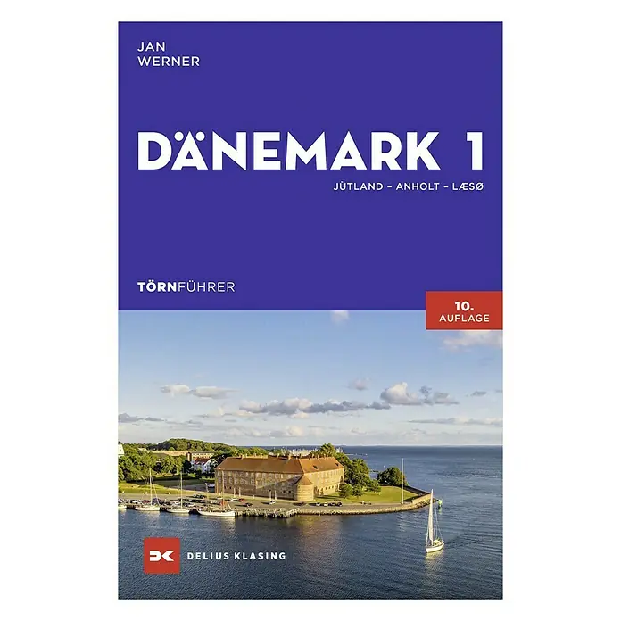 Törnführer Dänemark 1: Jütland, Anholt, Læsø; Jan Werner; Delius Klasing Verlag -  - Das Buch "Dänemark 1: Jütland - Anholt - Læsø" von Jan Werner, ein Törnführer von Delius Klasing, 10. Auflage.