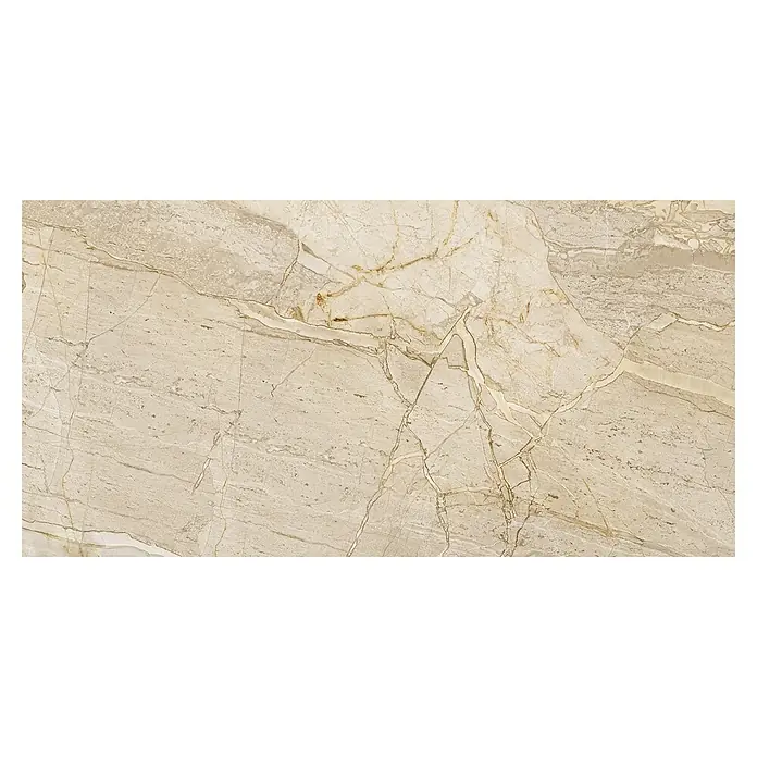 Feinsteinzeugfliese Side - 30 x 60 cm, Sand, Matt - Elegante Marmorfliese in Beige mit feinen Maserungen. Ideal für stilvolle Wand- und Bodengestaltungen im Innenbereich.