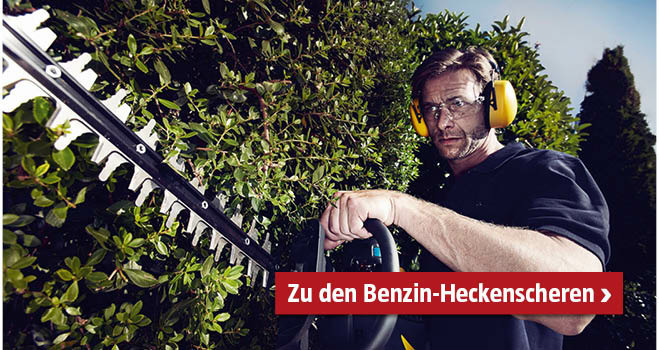 Benzin-Heckenschere