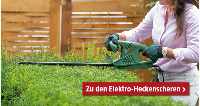 Elektro-Heckenschere