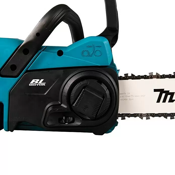 Makita LXT 18V Akku-Kettensäge DUC307 - 18 V, Li-Ionen, Ohne Akku, Schwertlänge: 30 cm - Detailaufnahme