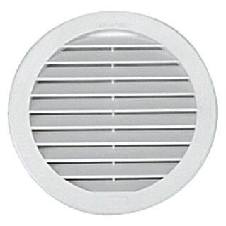 Rejilla de ventilación por encastre (120 mm, Blanco)