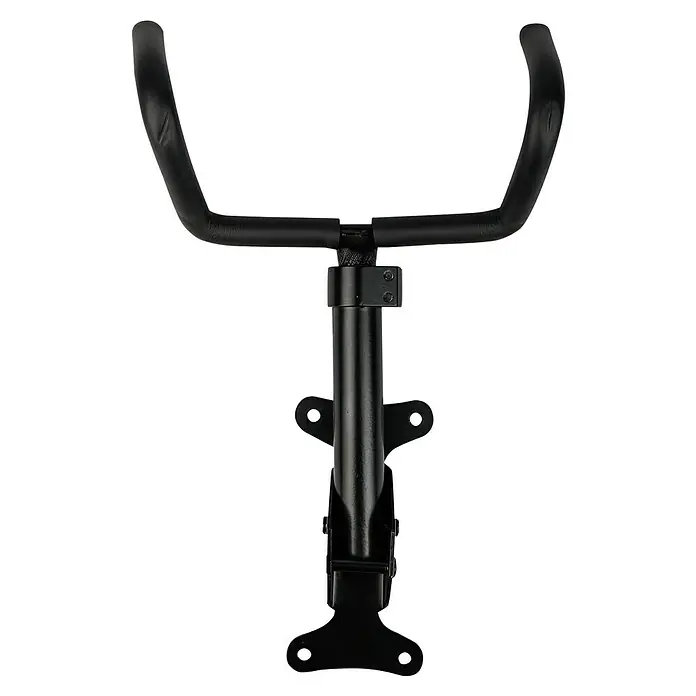LAS Fahrradhalterung - Traglast: 30 kg, 1 Stk. - Lenkerhalterung in Schwarz. Diese robuste Halterung bietet eine sichere und stabile Basis für Lenker in verschiedenen Umgebungen.