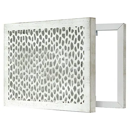 Armario de contadores Miette blanco decapado