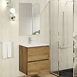 Mueble de lavabo Valentina (L x An x Al: 44,6 x 60 x 64 cm, Teka, Efecto madera)