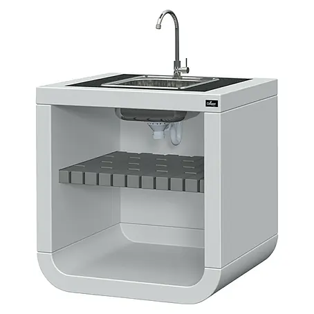 Collippo Belem II Mesa de barbacoa con fregadero para barbacoa