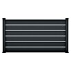 Dioco Smartwall Valla (L x An: 1.770 x 150 mm, Aluminio, Antracita, 6 ud.) | BAUHAUS