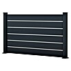 Dioco Smartwall Valla (L x An: 1.770 x 150 mm, Aluminio, Antracita, 6 ud.) | BAUHAUS