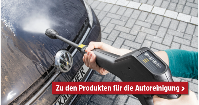 Kärcher Produkte zur Autoreinigung