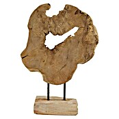 Dekofigur Teak (L x B x H: 10 x 27 x 38 cm, Natur, Holz) | BAUHAUS