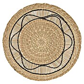 Tisch-Set Mandala (Durchmesser: 38 cm, Natur/Schwarz) | BAUHAUS