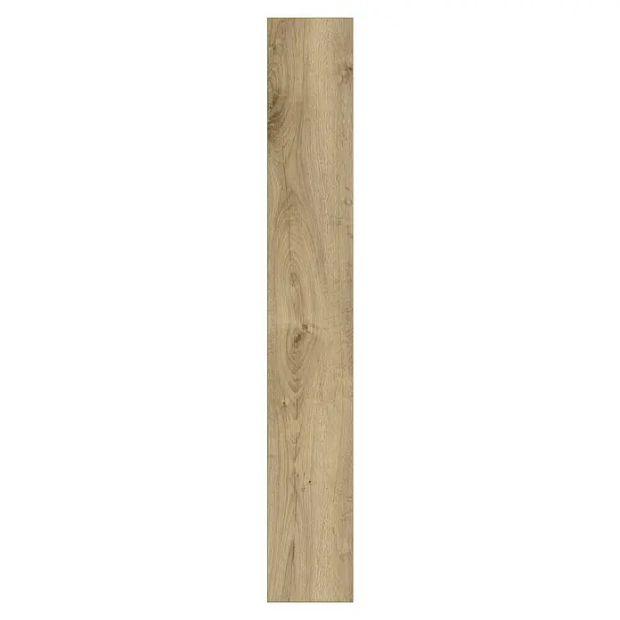 LOGOCLIC Designboden Element Flex - Eiche Amara, Landhausdiele, 1.288 x 239 x 7 mm - Elegantes Muster auf dem hellen Holzpaneel mit Maserung für einen natürlichen Look. Das hochwertige Holzpaneel verleiht jedem Raum Wärme.