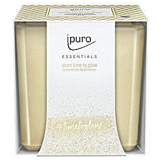 Ipuro Essentials Duftkerze (Im Glas, Time to Glow)