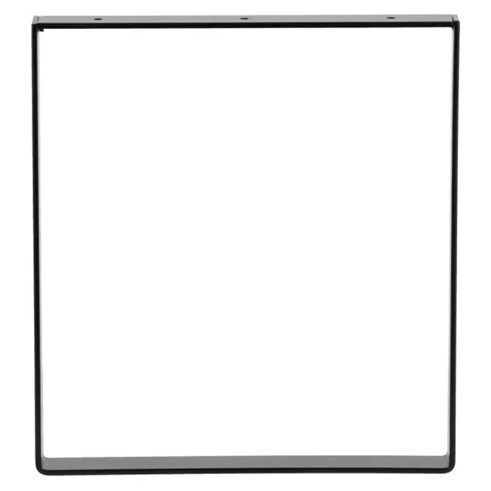 Rei Möbelfuß Strong - L x B x H: 4 x 35 x 38,5 cm, Traglast: 250 kg, Stahl, Schwarz