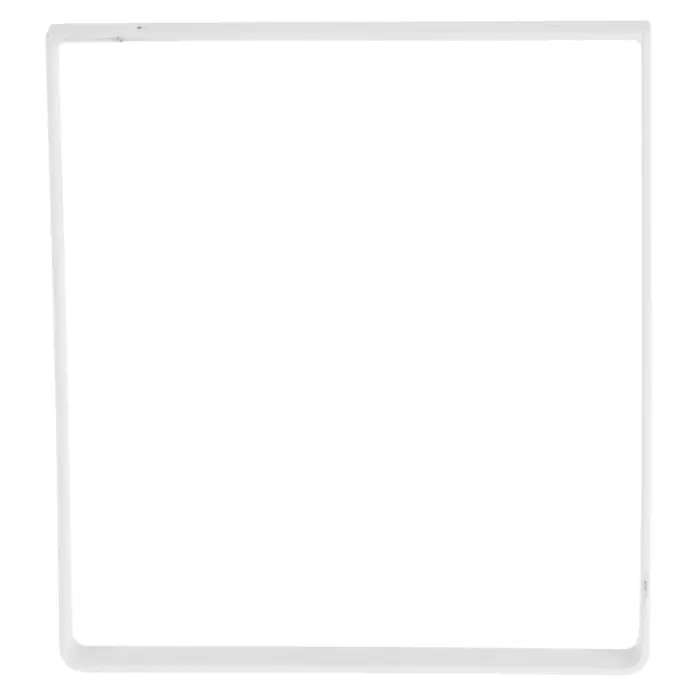 Möbelfuß Strong - L x B x H: 4 x 35 x 38,5 cm, Traglast: 250 kg, Stahl, Weiß