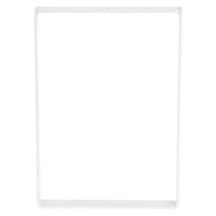 Möbelfuß Strong - L x B x H: 4 x 25 x 35 cm, Traglast: 250 kg, Stahl, Weiß