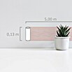 A.S. Création Only Borders 11 Tapetenborte Wellen (Rosa/Weiß, 5 x 0,13 m, Vlies) | BAUHAUS