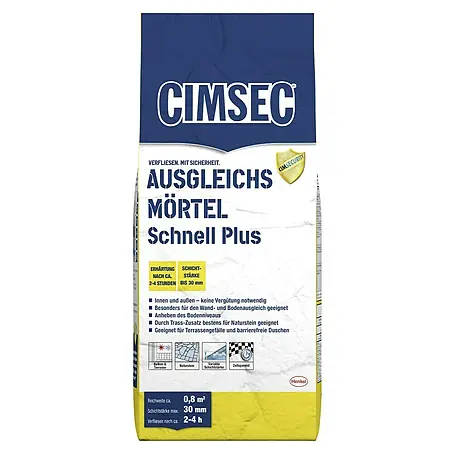 Cimsec Ausgleichsmörtel Schnell Plus