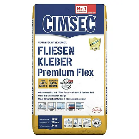 Cimsec Fliesenkleber Premium Flex