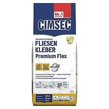 Cimsec Fliesenkleber Premium Flex (5 kg)