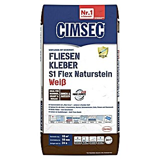Cimsec Fliesenkleber S1 Flex Naturstein (20 kg)