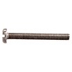 Marinetech Gewindeschraube (Ø x L: 6 x 10 mm, Edelstahl, A4, Flachkopf, Schlitz)