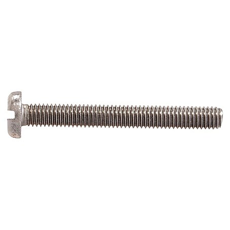 Marinetech Gewindeschraube (Ø x L: 5 x 10 mm, Edelstahl, A4, Flachkopf, Schlitz)