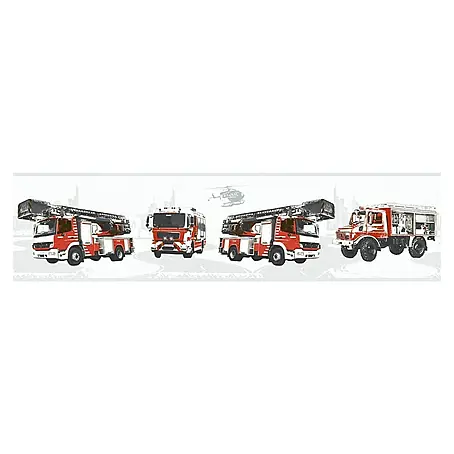 A.S. Création Only Borders 11 Tapetenborte Feuerwehr