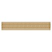 A.S. Création Only Borders 11 Tapetenborte Mäander (Braun/Gold, 5 x 0,1 m, Vlies) | BAUHAUS
