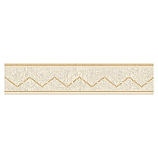 AS Creation Only Borders 11 Tapetenborte Zick-Zack (Beige/Creme, 5 x 0,13 m, Vlies)