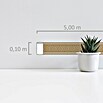 A.S. Création Only Borders 11 Tapetenborte Mäander (Braun/Gold, 5 x 0,1 m, Vlies) | BAUHAUS
